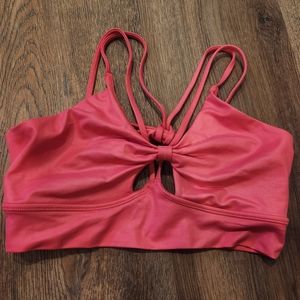 Buffbunny Fashun Sports Bra Vinyl Pink